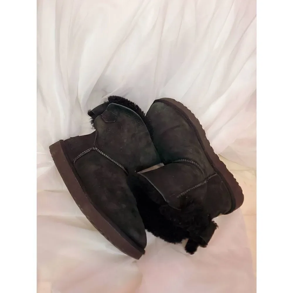 UGG black suede